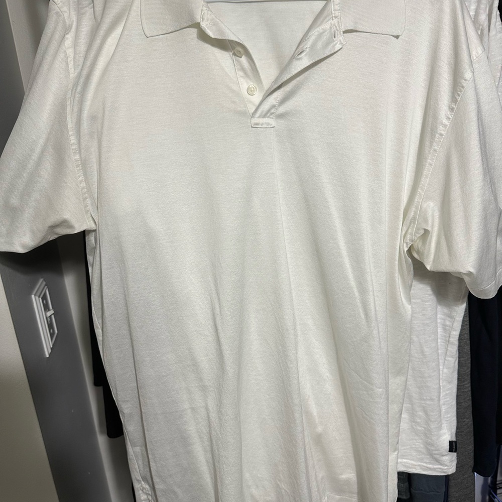 Brooks Brothers White Polo Shirt